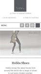 Mobile Screenshot of hobbsshoes.com.au